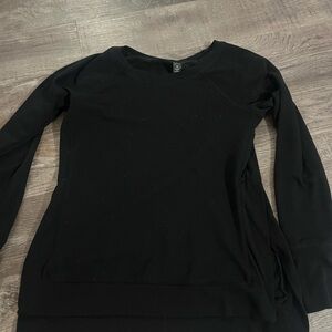 Black Long Sleeve Pullover